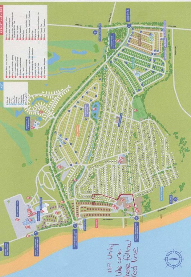 149 Holiday Resort Unity 3 Bedroom Passes Included Brean Exterior photo